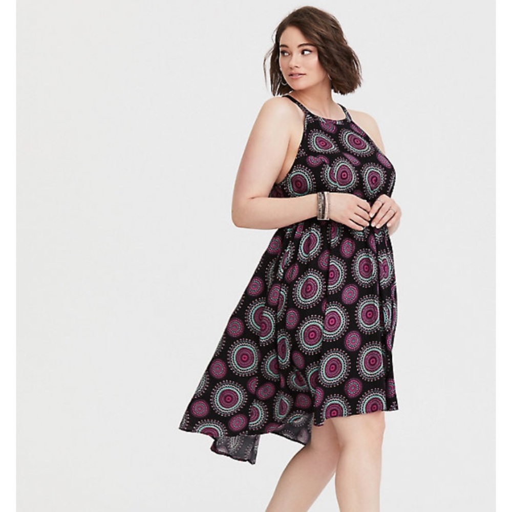 Torrid medallion print dress